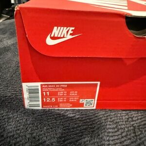 Nike Air Max 90 PRM in Bold Red